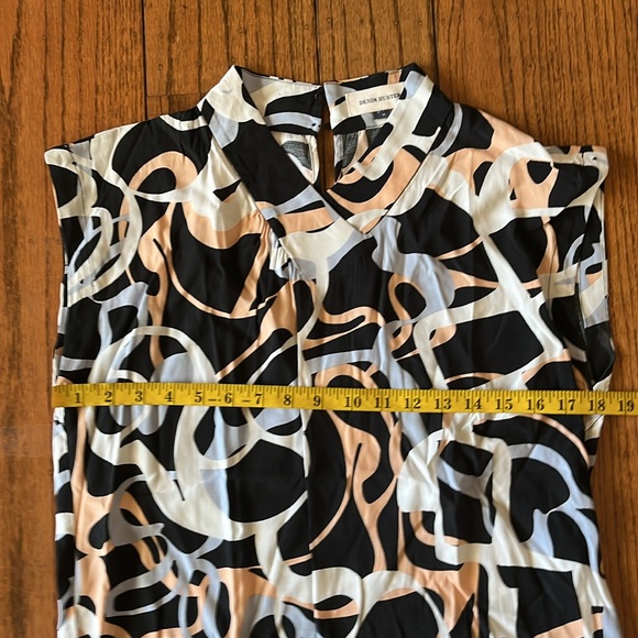 Denim Hunter Sleeveless Top Blouse Size 40 - Picture 12 of 13